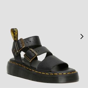 Dr. Marten Gryohon Pisa Platform sandals, worn once, size US 8